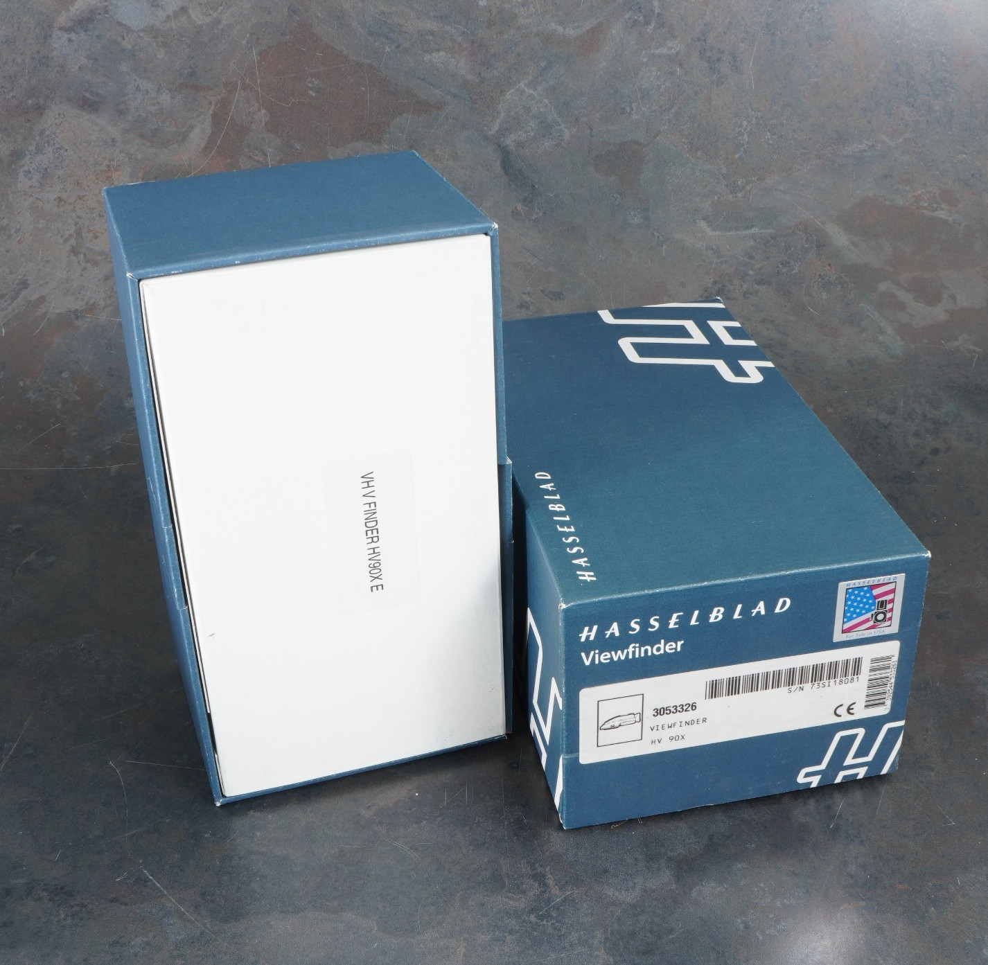 – SET OF 3 HASSELBLAD H SYSTEM RETAIL BOXES-H1 KIT BOX AND (2) HV 90X VIEWFINDER