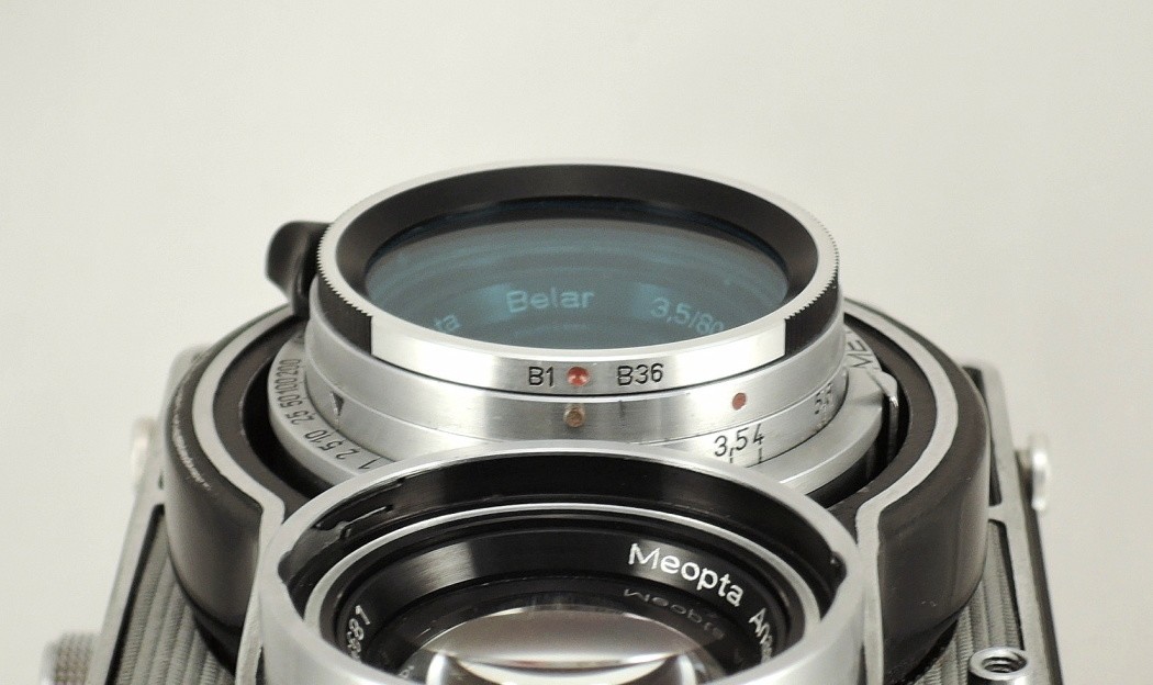 Flexaret MEOPTA B1 B36 Color Filter Czechoslovakia Genuine Accessories Bayonet