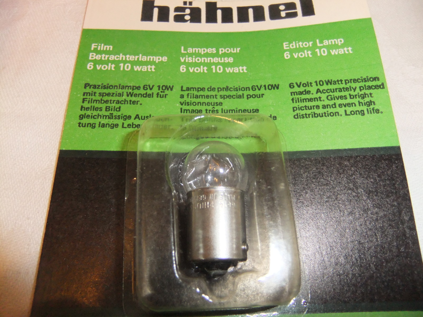 Projector bulb lamp FILM MOVIE EDITOR 6v 10w x 1 ELMO PRINZ etc …, 20 fx