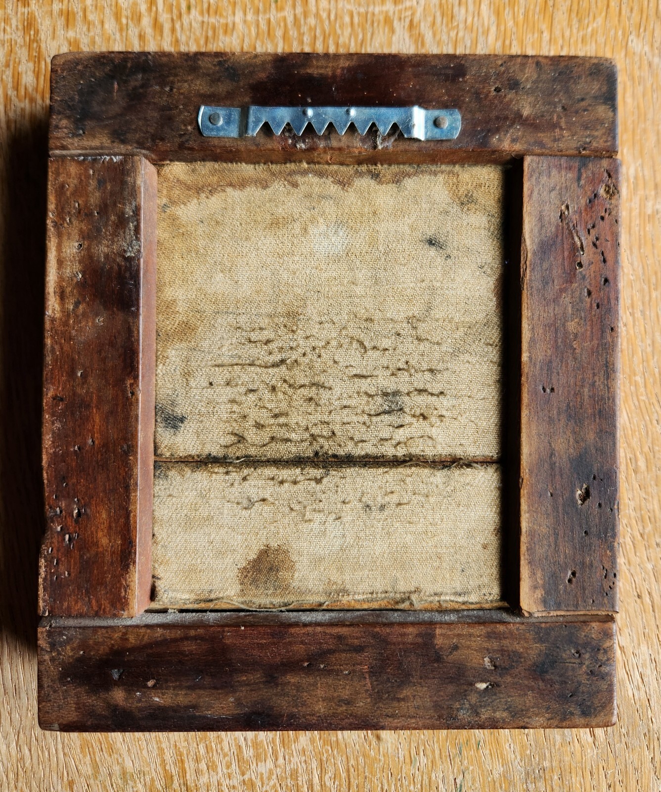 Scovill Mfg. Co. 7×6″ Antique Wood Glass Negative Photo Frames Holders