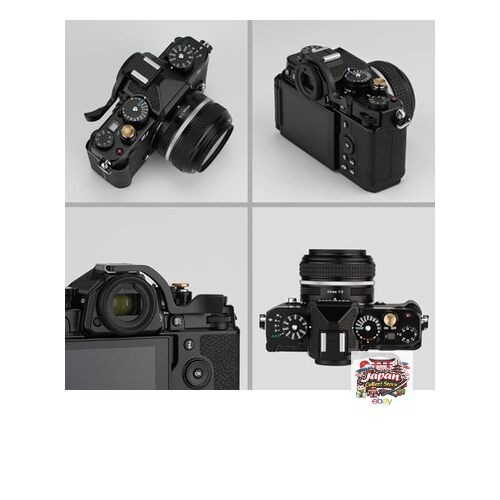 Haoge Metal Thumb Up Rest Hand Grip for Nikon Zf ZF Camera Accessories Black