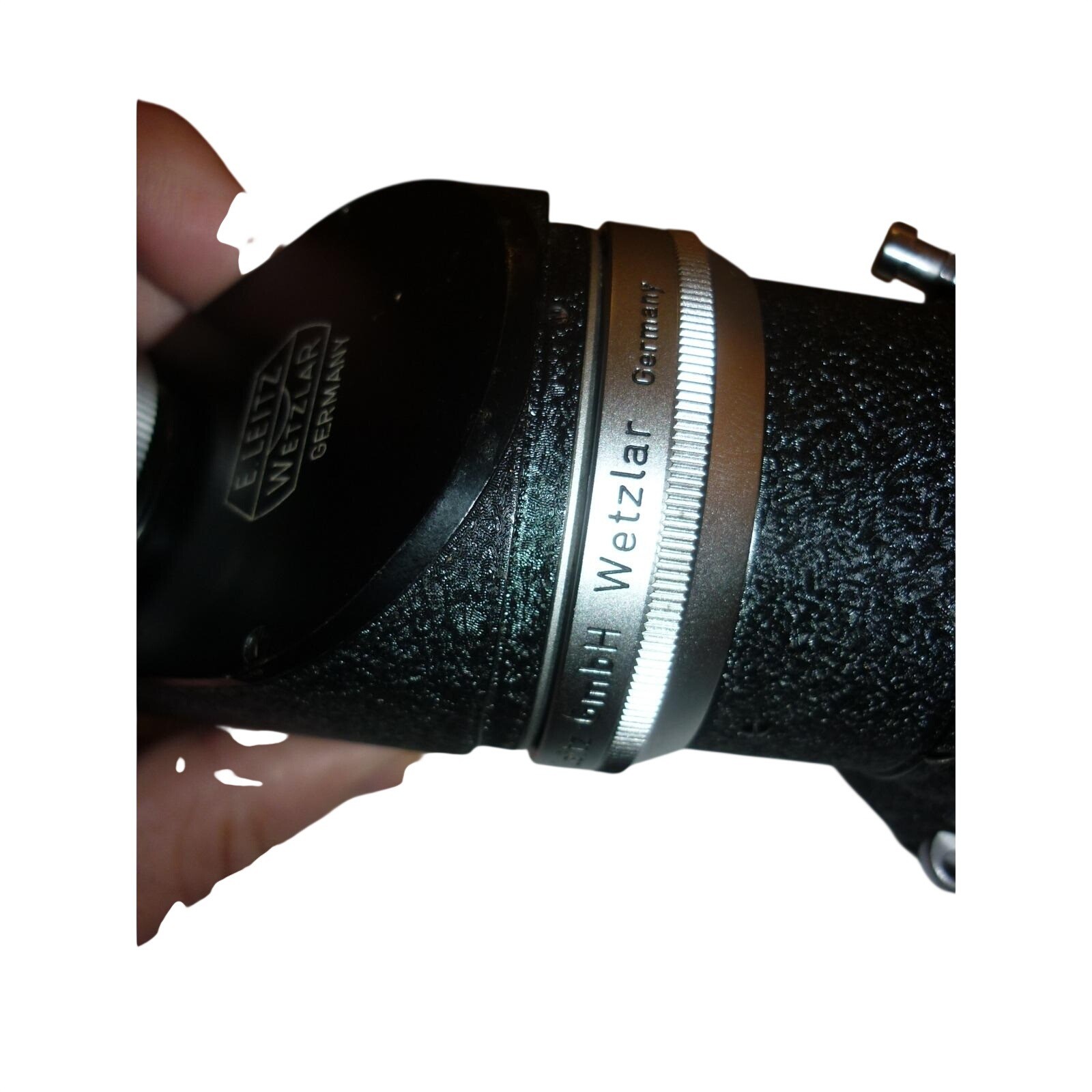 Leitz Wetzlar Visoflex I M-Mount Reflex Housing w/ 90° Prism Finder OTGVO