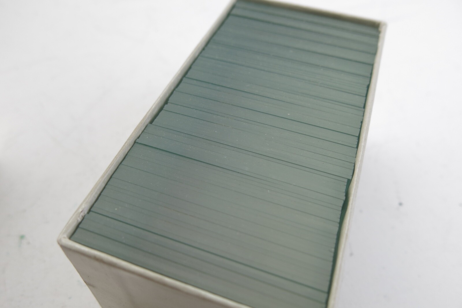 E. Leitz New York Slide Mount Glass Plate Set w/ Tape and Slide Masks