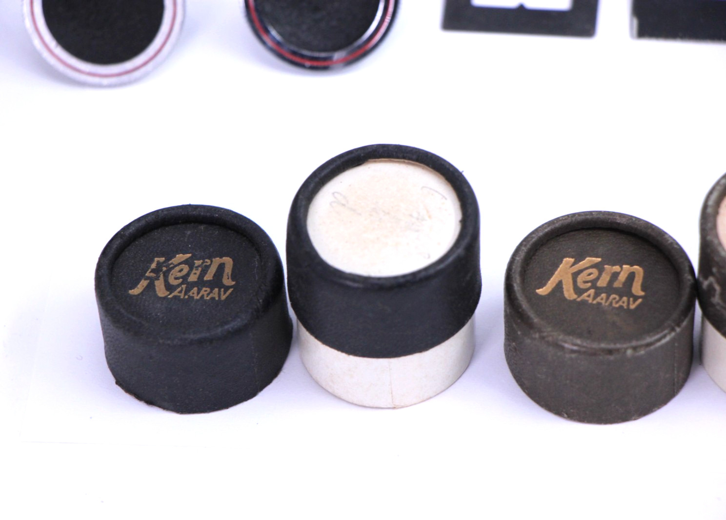 Kern Filters, 6.5mm Mask,Handle,Body Caps Accessory Lot for Bolex C mount camera