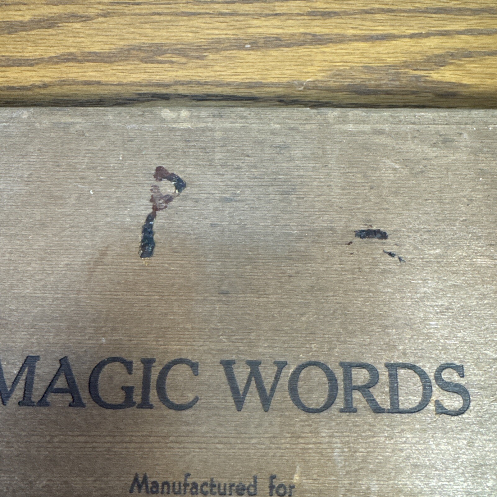 Magic Words Vintage Movie Title Set by Craig Movie Supply Co.