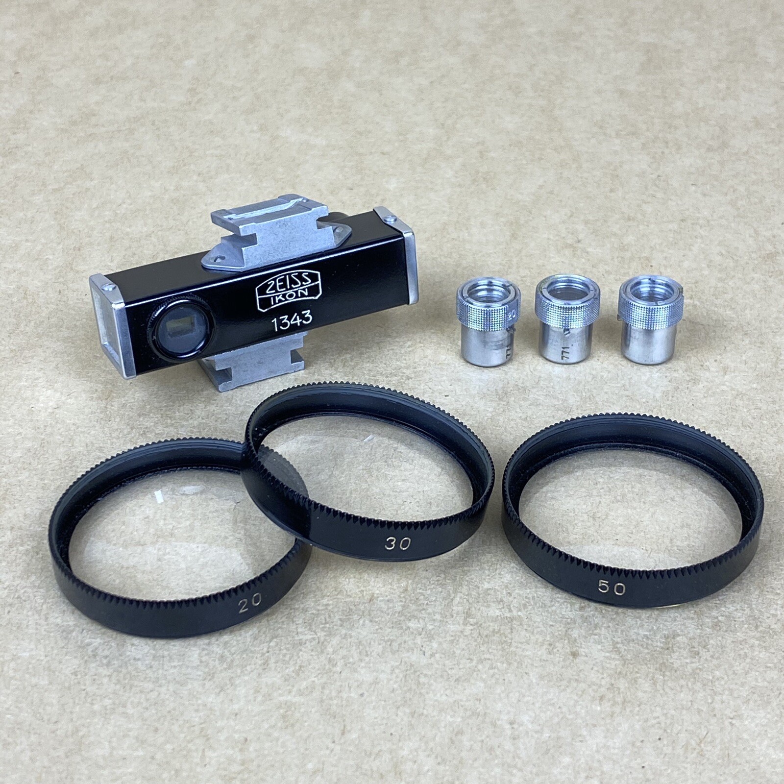 Zeiss Ikon Contameter Close Up Kit W/ Original Case – VINTAGE