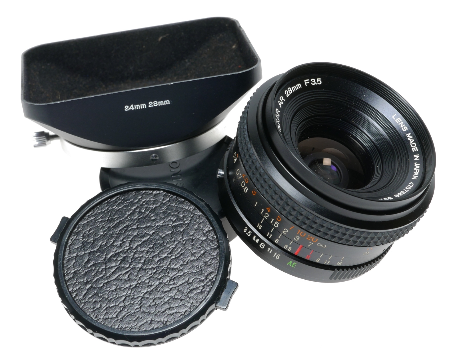 Konica Hexar AR 28mm F3.5 Wide Angle Lens Shade Hood