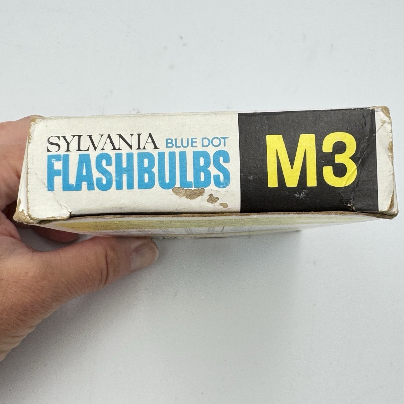 Vintage Sylvania M3 Blue Dot Flashbulbs NOS Camera Flash Bulb Unused USA