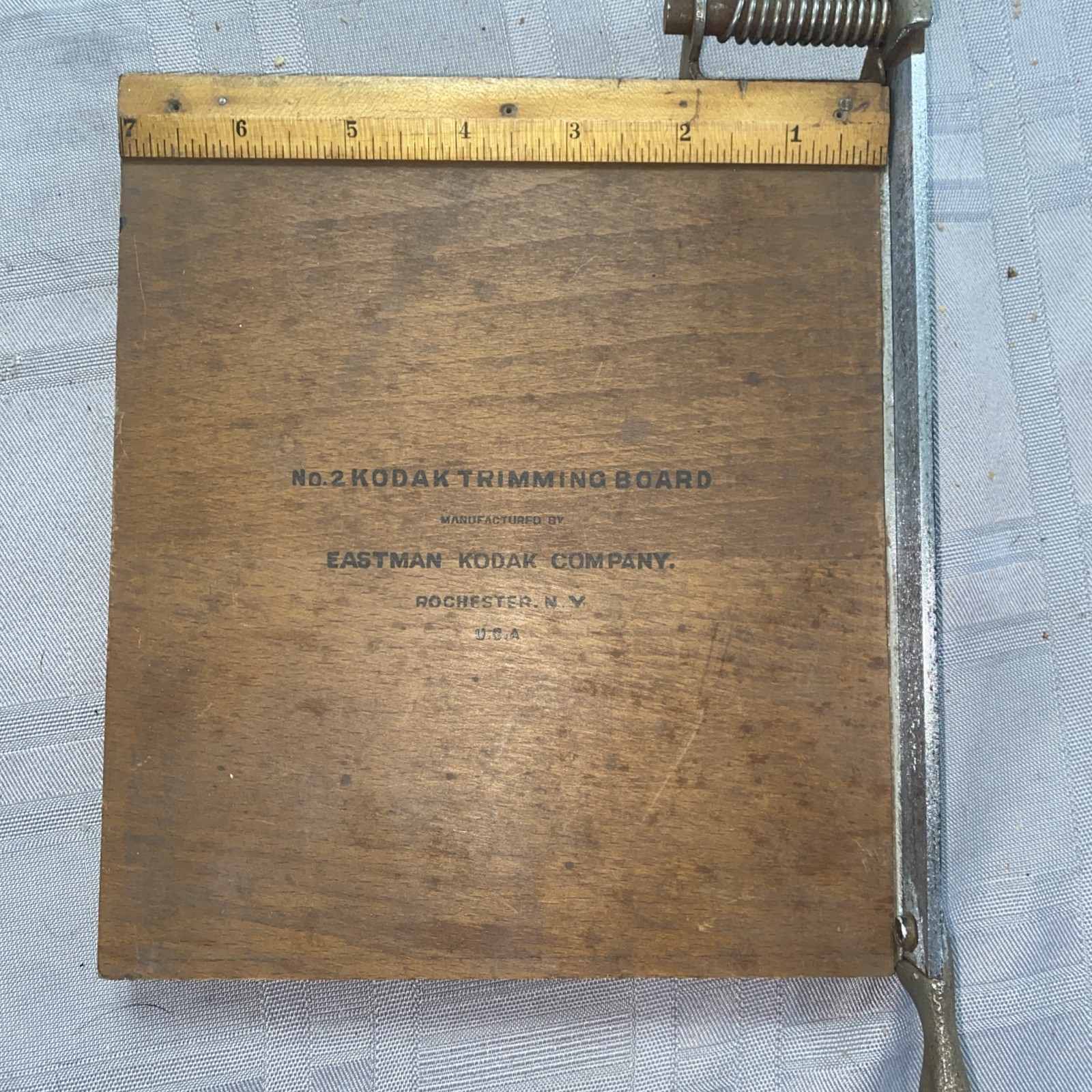 KODAK Vintage No 2, Picture 7″ X 7″ Trimming Board, Eastman Kodak Co., N.Y., USA