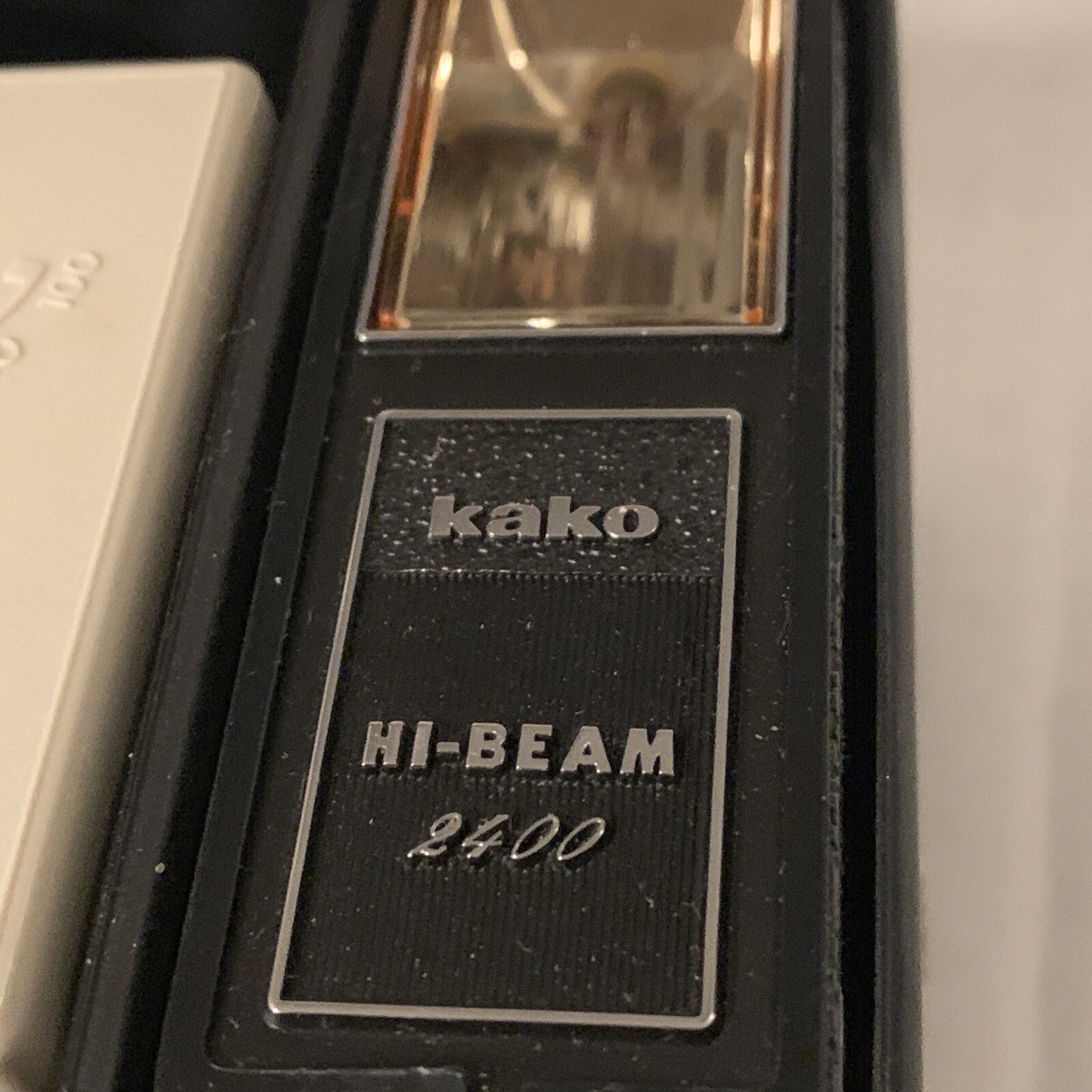 Vintage Kako Hi-Beam 2400 With Original Case Power Cord & Power Adapter Japan