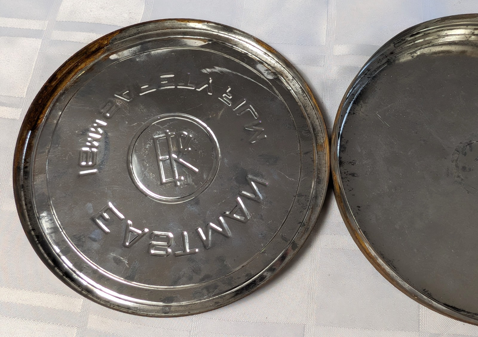 EASTMAN 16MM METAL FILM REEL MOVIE TIN STORAGE VINTAGE REEL TO REEL CASE RETRO