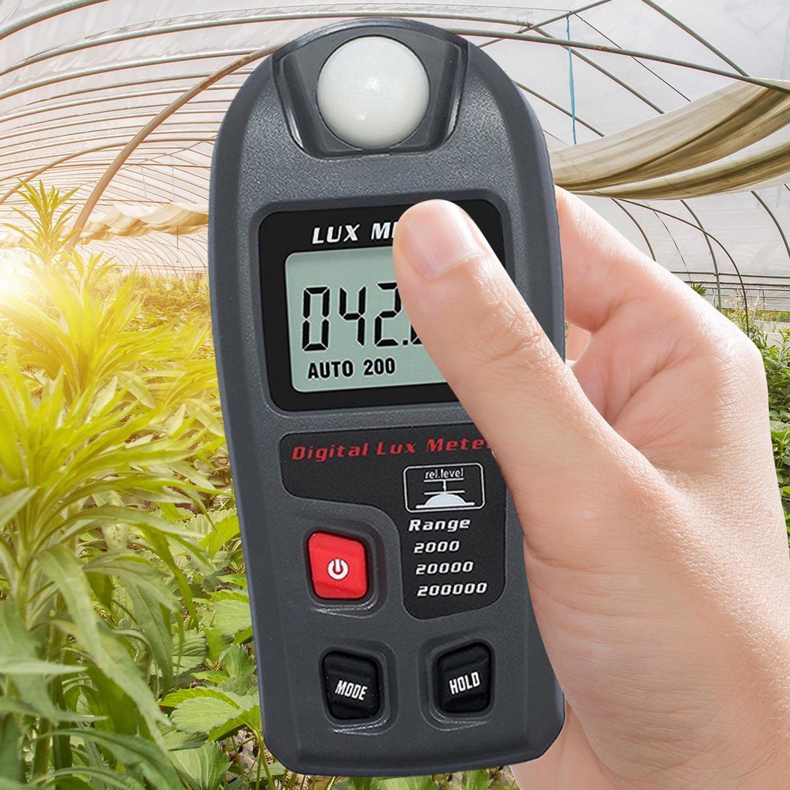 Light Meter For Photography Grow Plants Digital LCD Screen Camera Light Meter