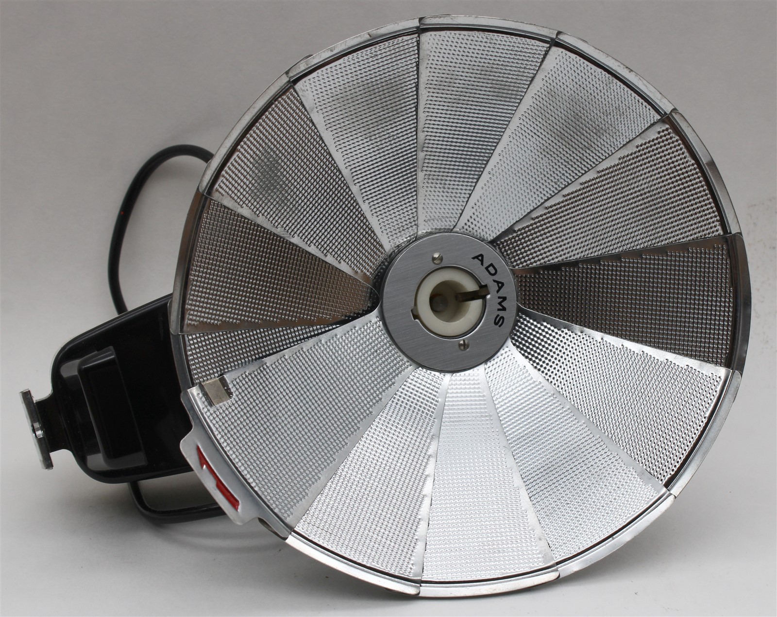 ADAMS Collapsible Folding Pocket Fan Flash Unit 5″ Dia. w/PC Cord Made in JAPAN