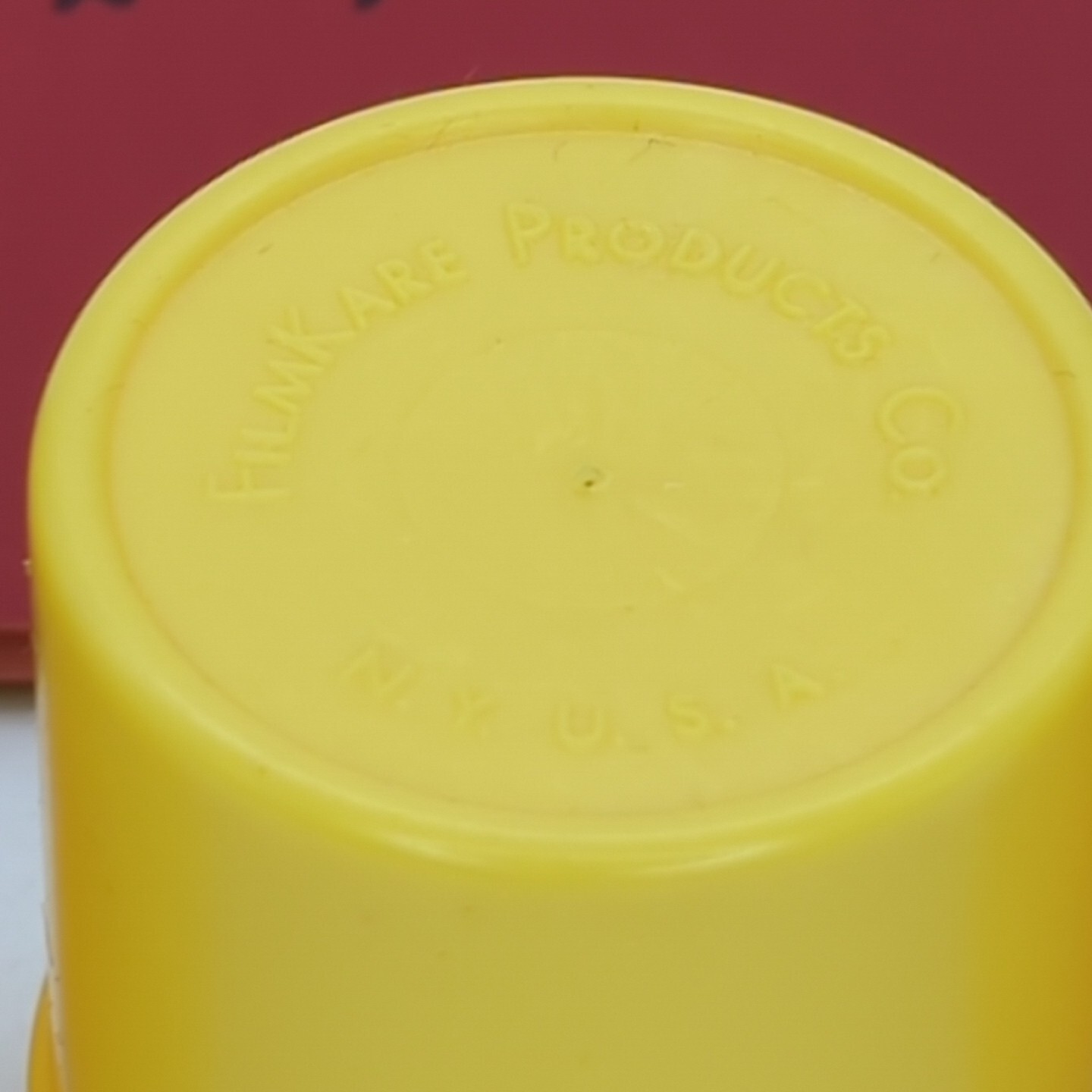 Film Kare Yellow Plastic 35mm Film Canisters Container Lot Kustom Craft FilmKare
