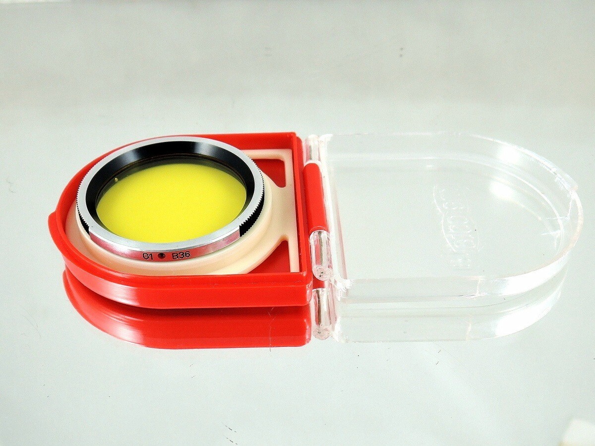Flexaret G1 B36 Color Filter MEOPTA Genuine Accessories RARE NICE