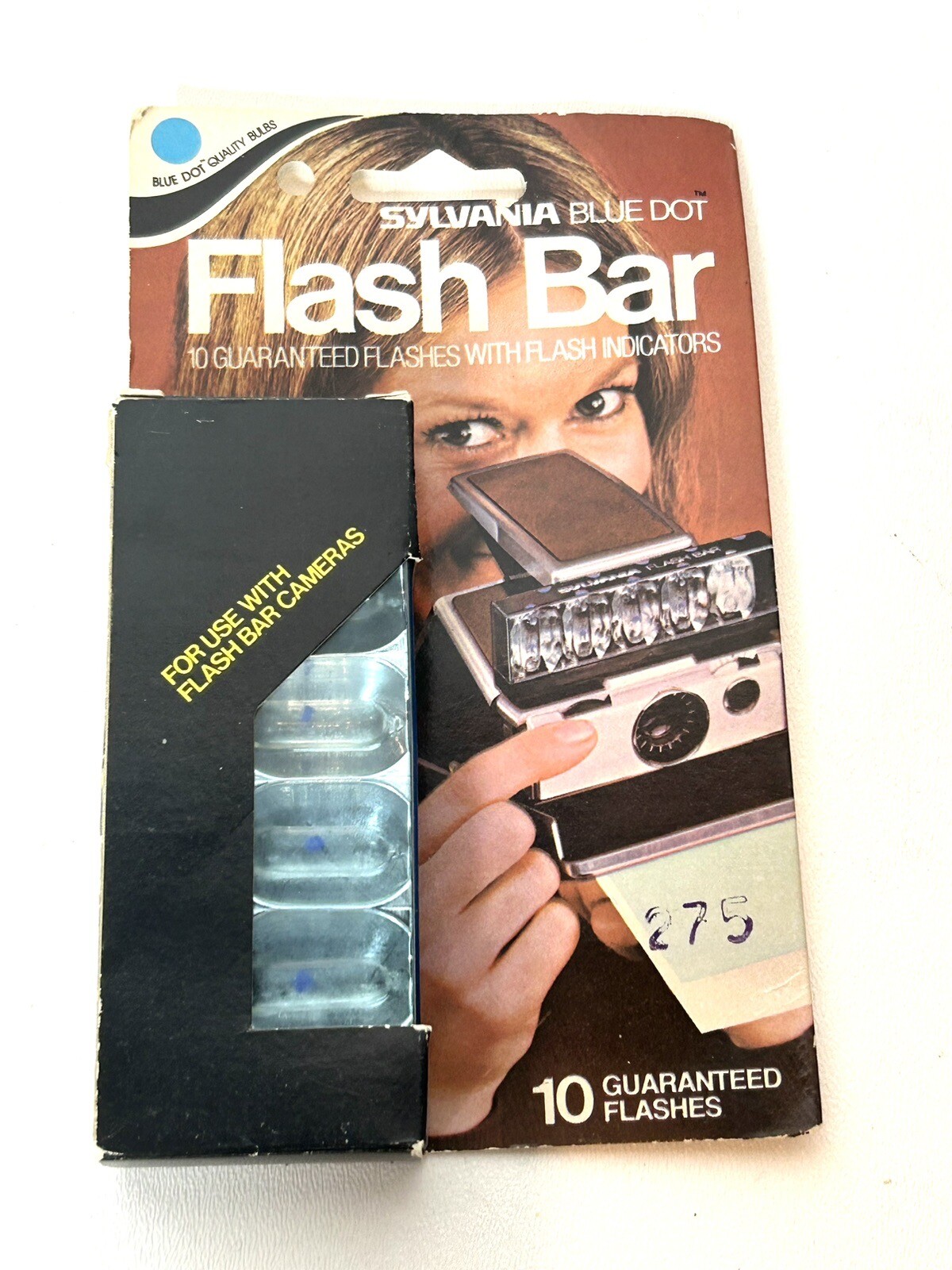 Vintage GTE Sylvania Blue Dot Flash Bar 10 Flashes – NEW in original package