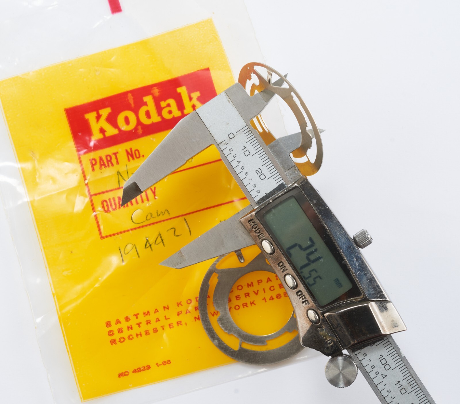 Kodak Retina Compur 0 Shutter Speed Cam Ring New Old Stock Spare Part Lens
