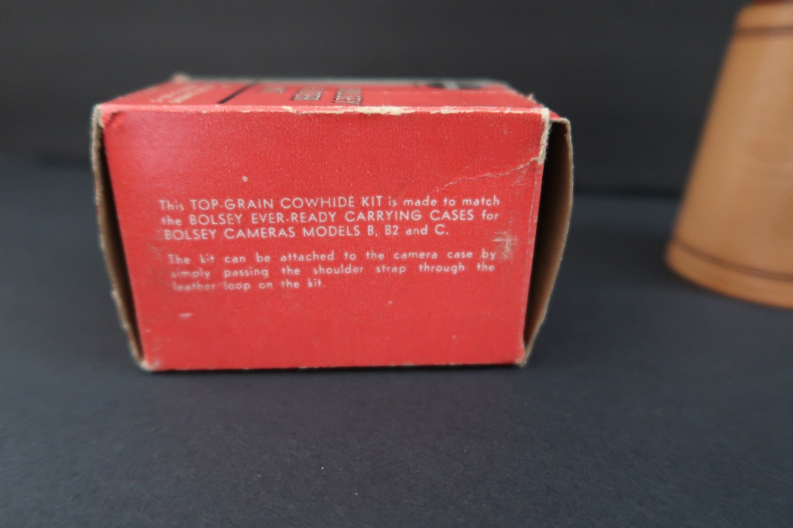 Bolsey Filter Kit Leather Case & Original Box Series V Optical Filters B B2 C