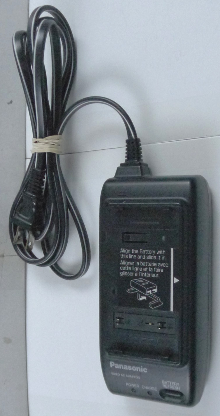 Panasonic PV-A17 Video AC Adapter & Battery Charger OEM – Made in Japan