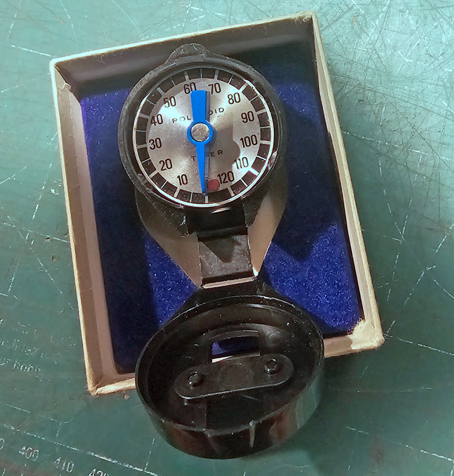 Polaroid Development Timer #128, Box, Instructions – for Polaroid Land Cameras