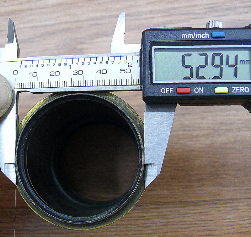 Brass 52mm extension tube set??