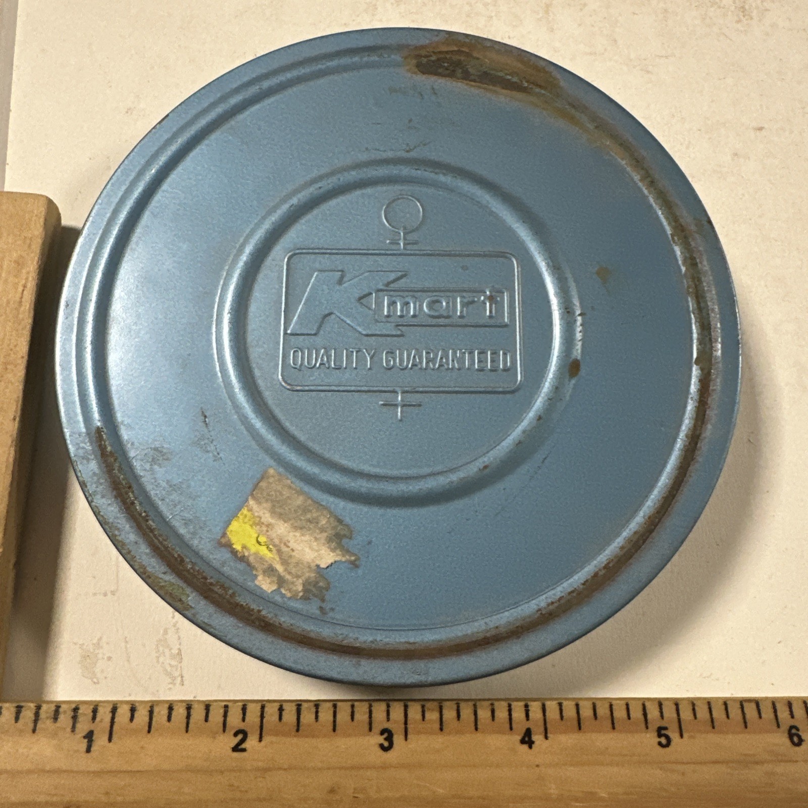 Lot of 7 Movie Film Reels & Cans 5″ 8mm Kmart Blue Kenco Dual Regular