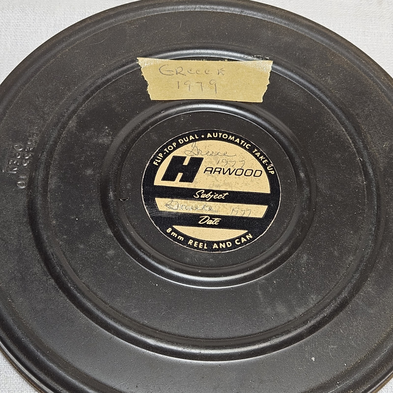 Dual 8 Movie Reels (6) • 7″ Metal Cans (4) & Reels • 8mm 400ft • Used • ’71-’79