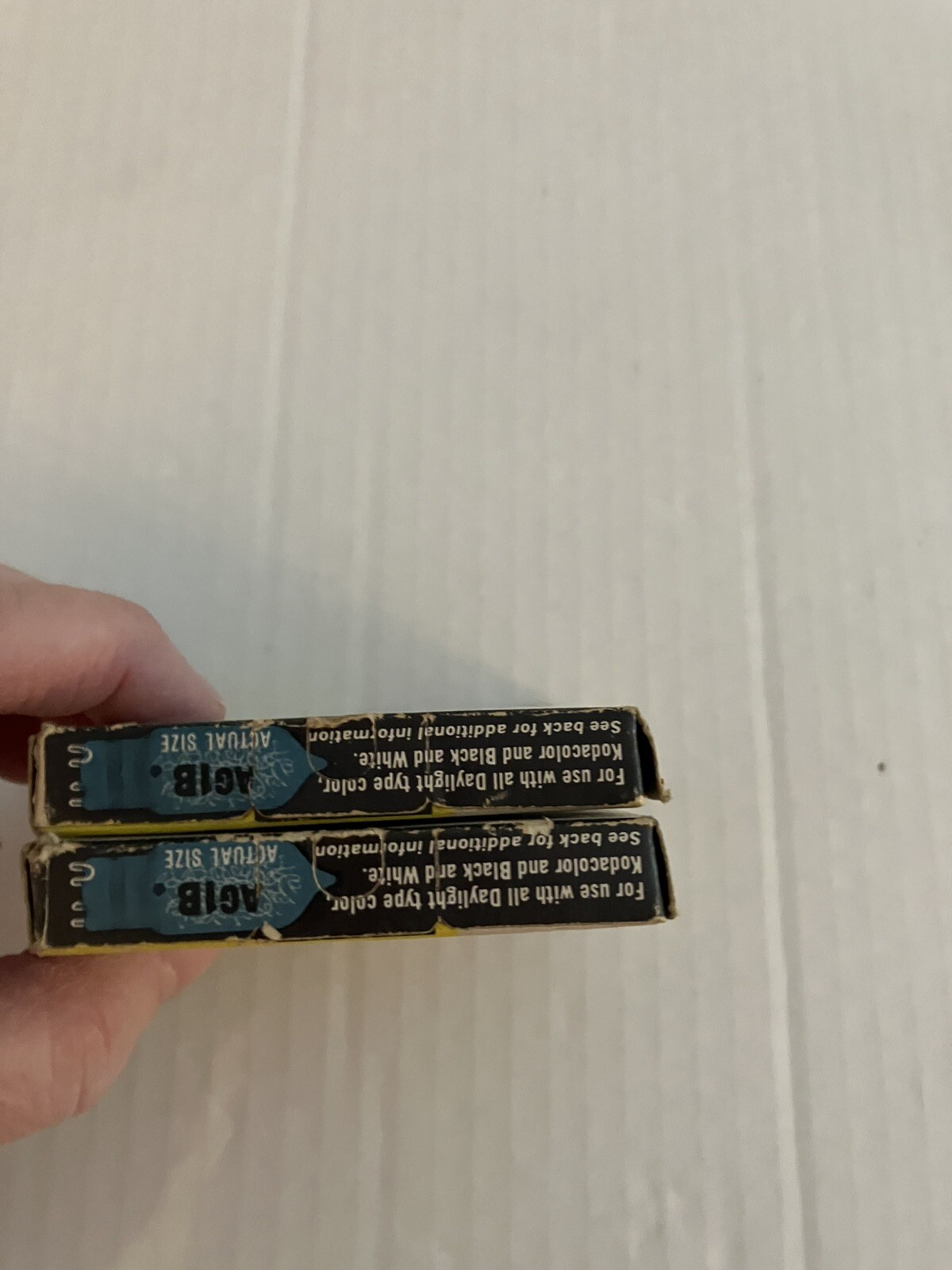 Sylvania Flashbulbs Blue Dot AG1B Lot of 2 Boxes Vintage Blue Bulbs