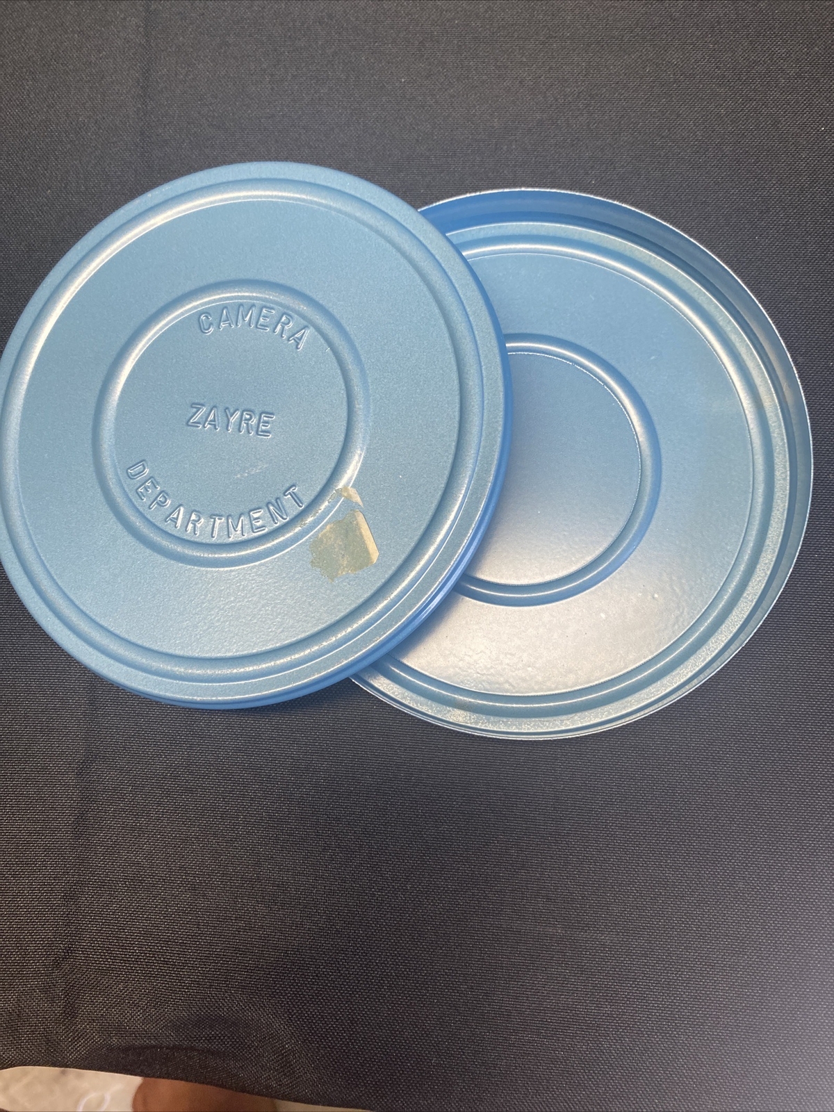 Vintage Zayre Film Storage Can with 8mm Film Super 8
