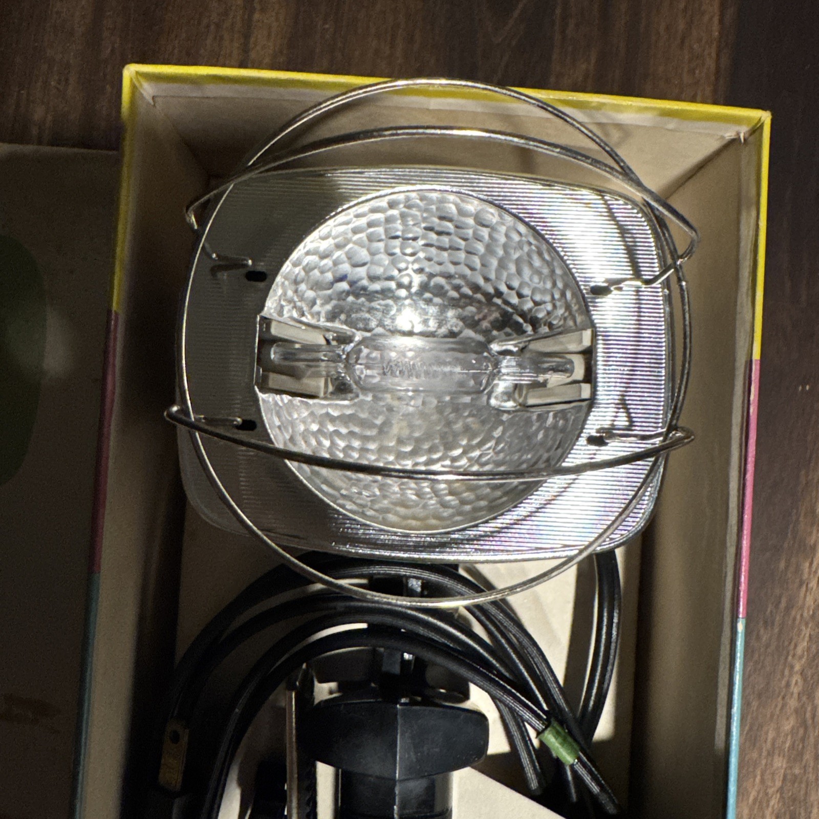 Vintage Sylvania Sun Gun II Movie Light w/Original Box Works Great! Model SG-55