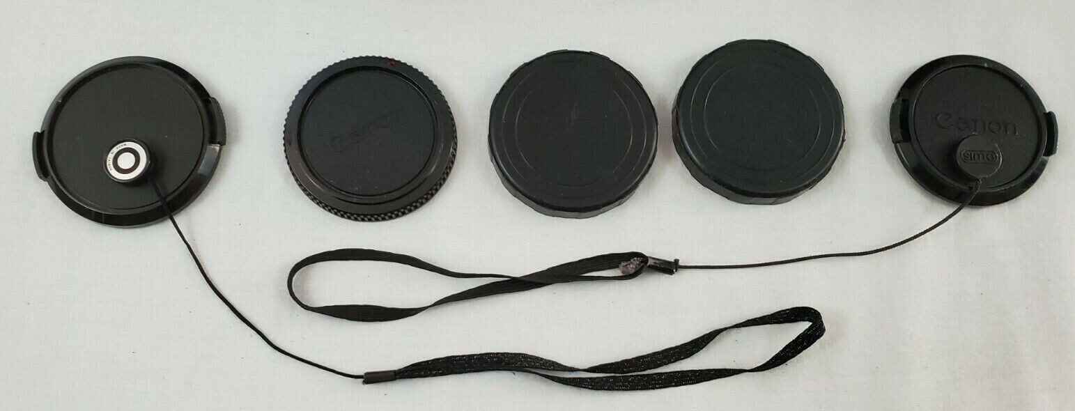 VINTAGE Lot of Camera Accessories – Lenses Filters Adapters Caps Various Brands