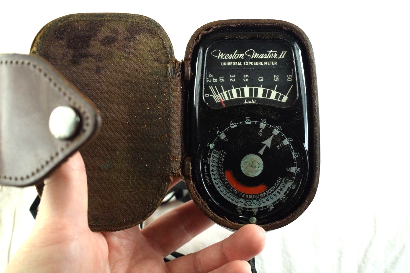 Vintage Original Weston electric Exposure Meter Master II Camera Parts