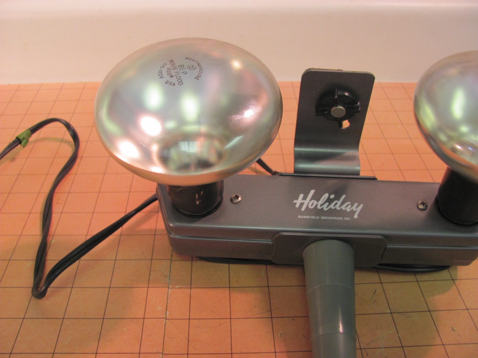 Vintage Mansfield Industries Holiday Photo Movie Light #E23714