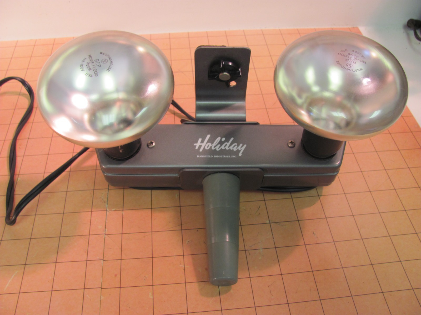Vintage Mansfield Industries Holiday Photo Movie Light #E23714