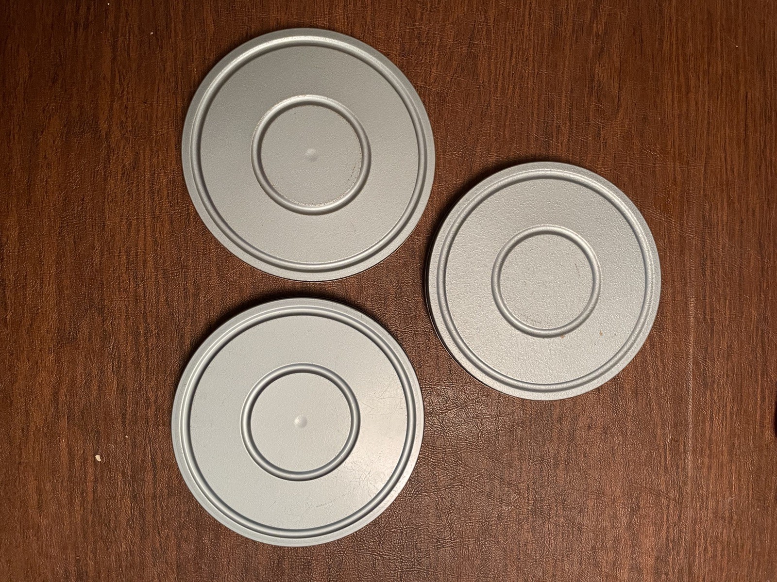 Lot Of 3 – 8mm Super 8 Korvette Camera Dept Can And Scherer Movie Reels, 6”