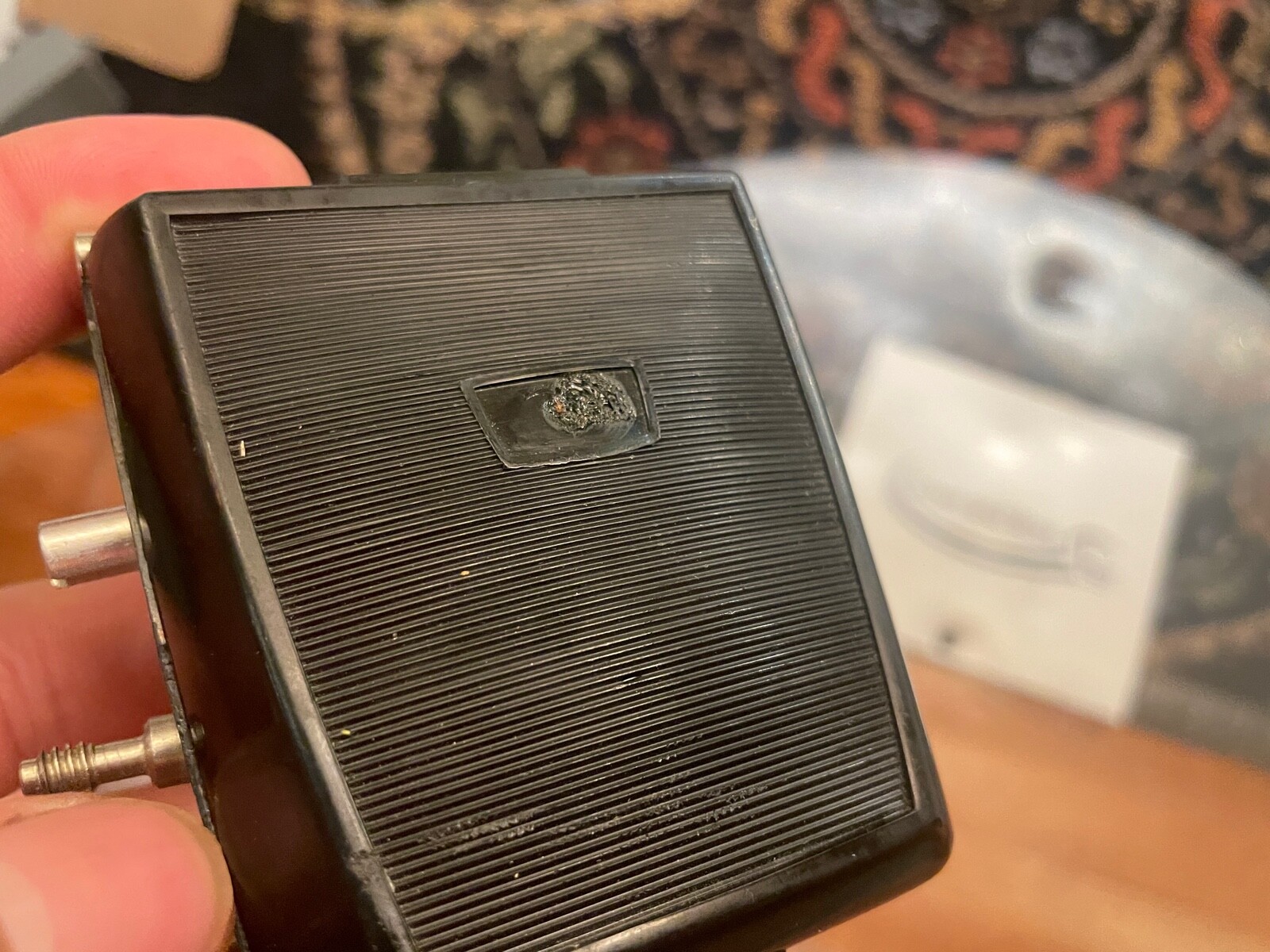 Vintage KODAK POCKET FLASHOLDER B-1/174479 Black and Silver