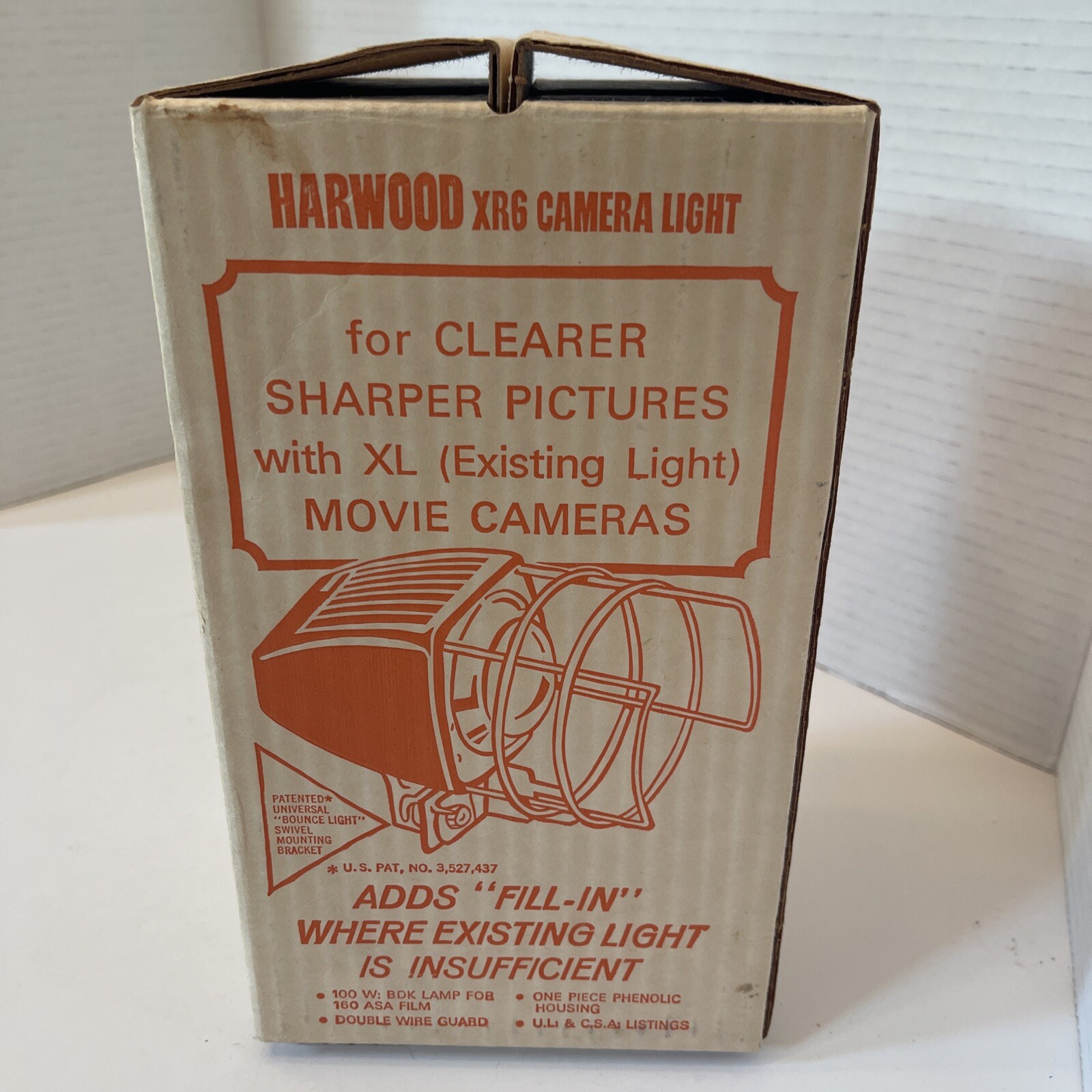 Vintage Harwood XR6 Camera Light