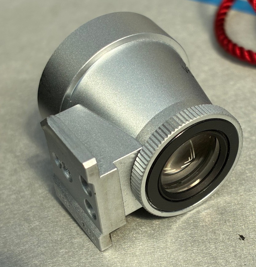 Voigtlander 21/25mm 21mm 25mm Silver View Finder w/Box Case