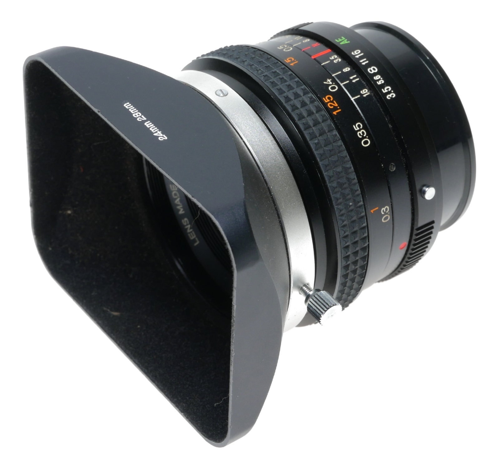 Konica Hexar AR 28mm F3.5 Wide Angle Lens Shade Hood