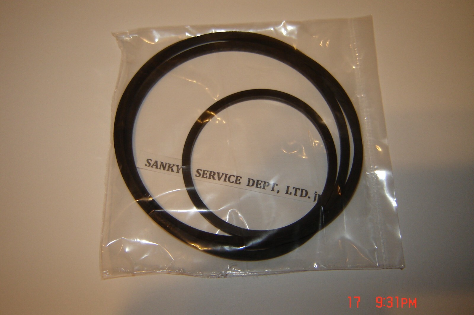 Sankyo Sound 700 Projector Belts Sankyo 2 Belt Set/ Kit, New 700 Belt Set