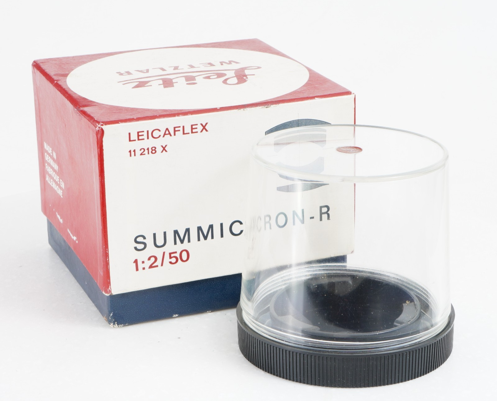 -[EX++]Leica 50mm f2 Summicron-R Lens Bubble And Box