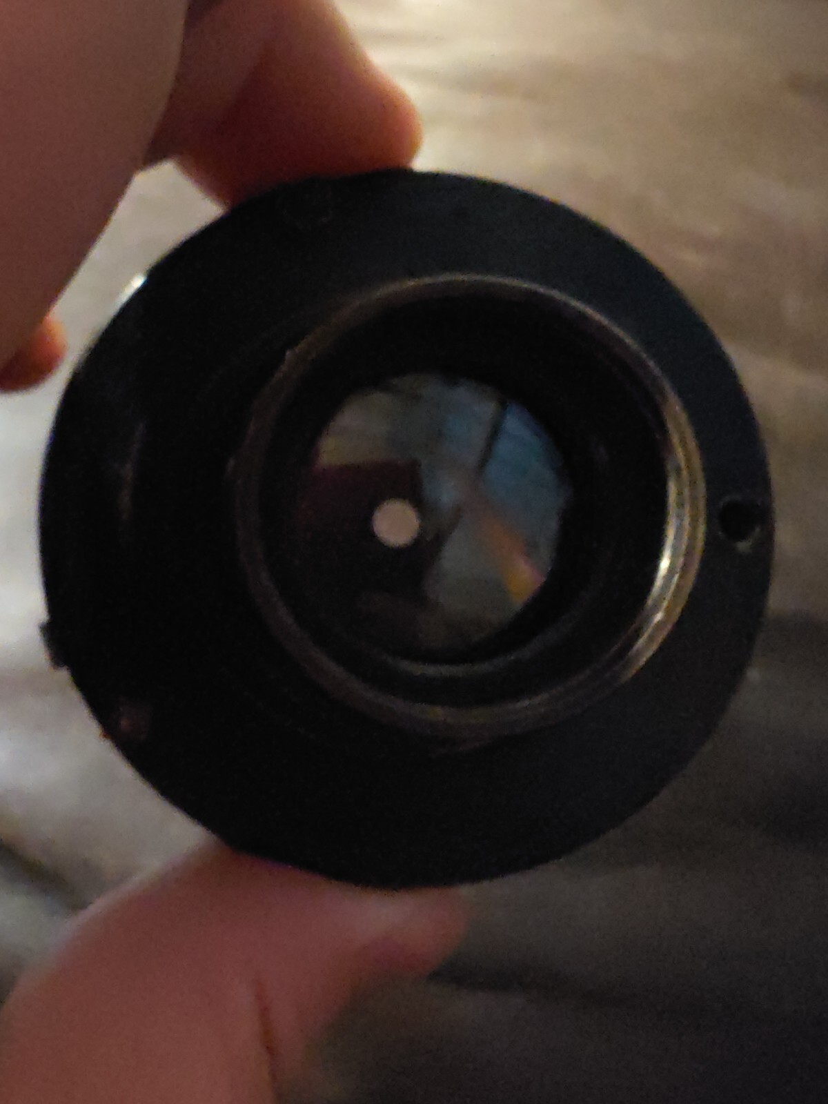 Antique Bausch & Lomb Camera Lens Unicum Brass Iris Works But Incomplete
