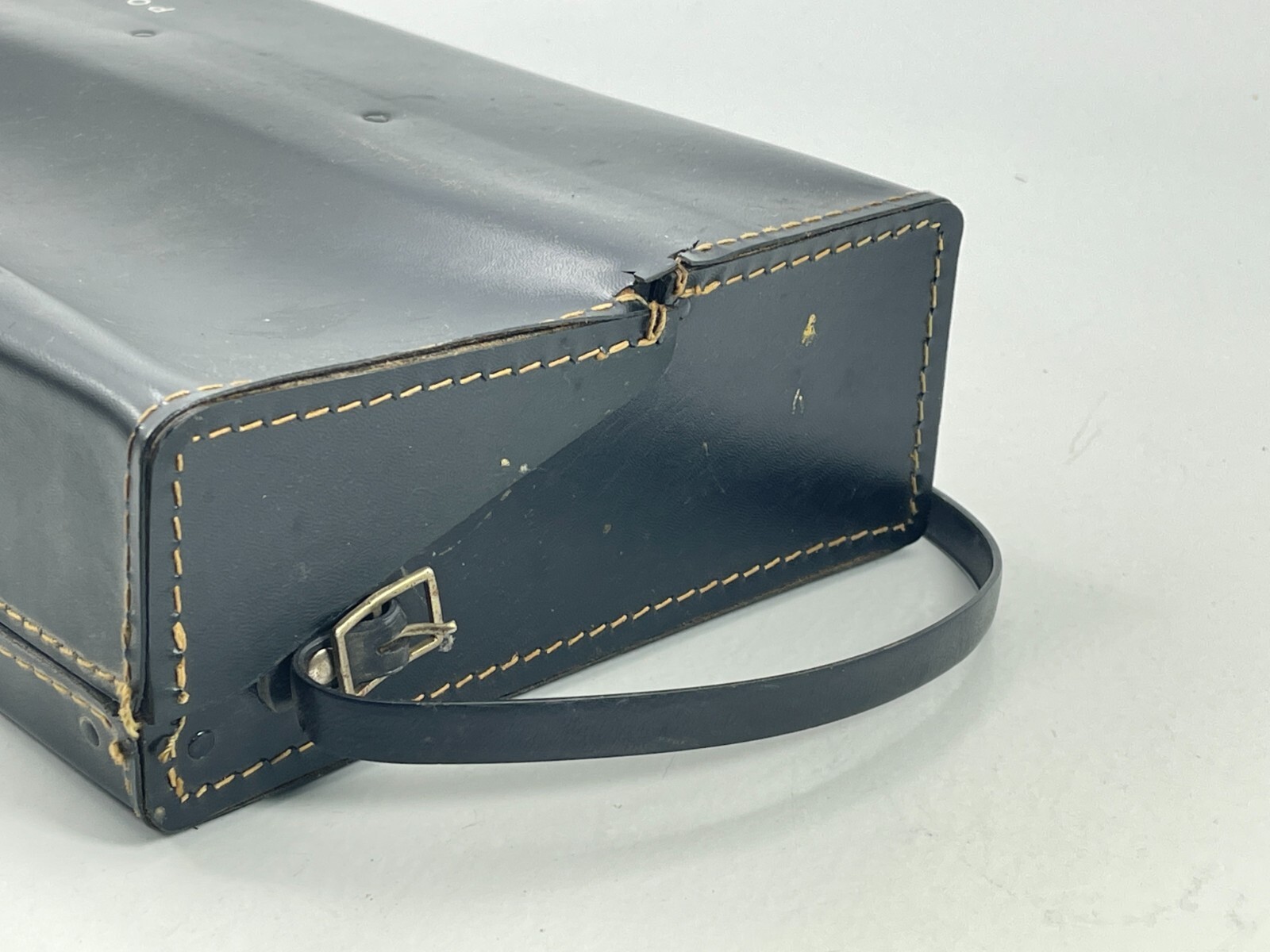 Vintage Polaroid Camera Equipment Carry Case Bag w Shoulder Strap 14″x 8″ x 3.5″