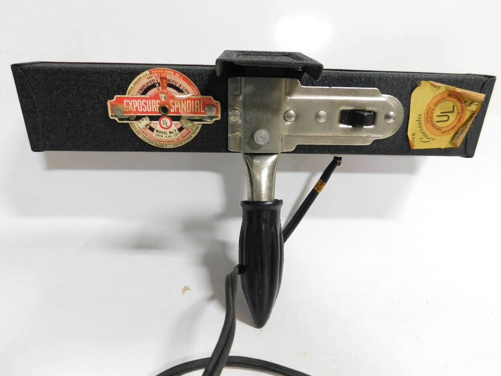 Vintage ACME-LITE MOV-E-LITE 2 Lite Exposure Spindial (Working)