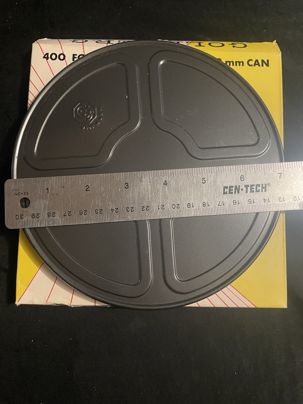 Lot of 12 Goldberg 8mm Film Cans 400ft Unused w/ Boxes Vintage Dustproof