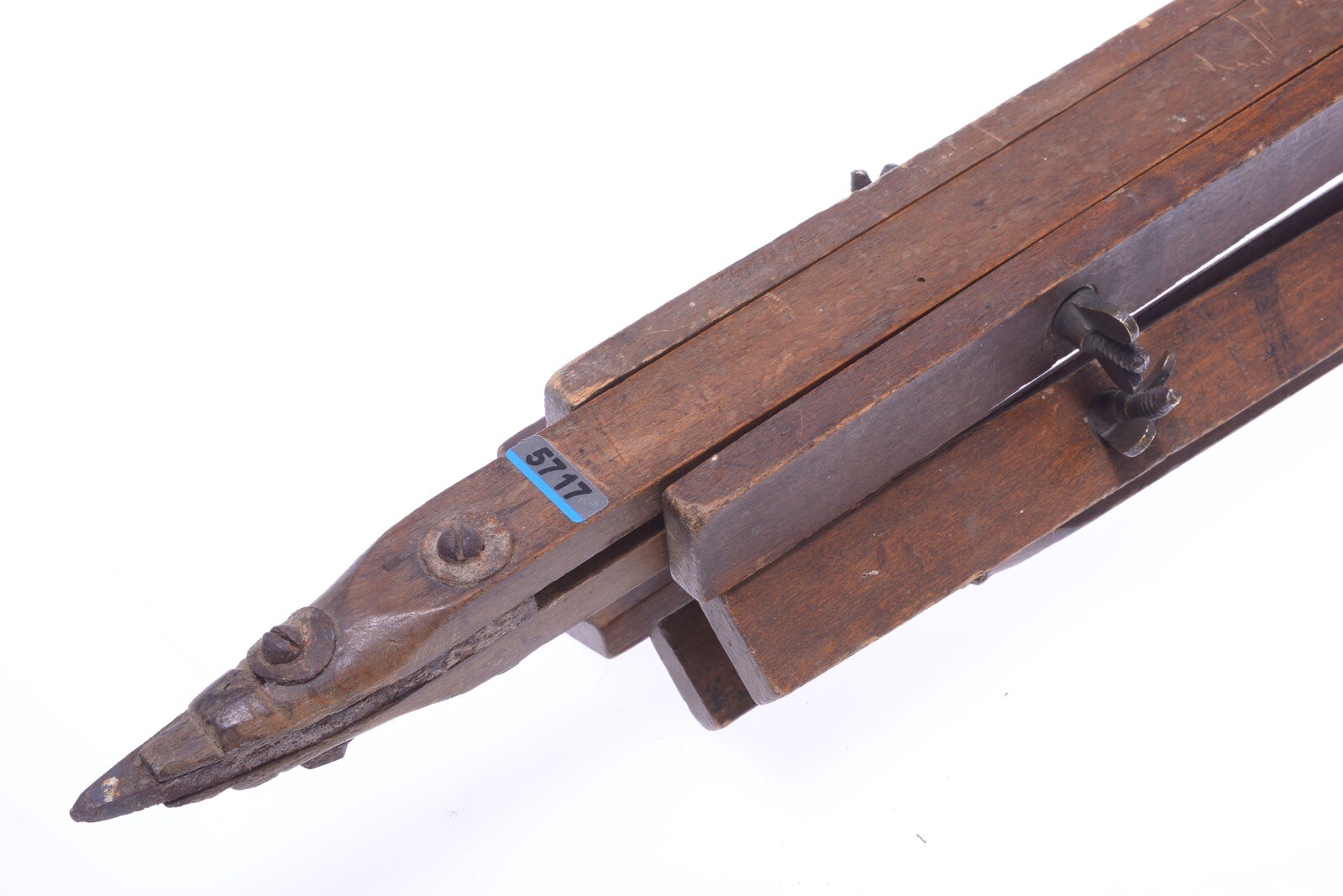 ✅ ANTIQUE WOOD TRIPOD 132CM 51.96″ GLASS PLATE LARGE FORMAT FIELD VIEW CAMERA