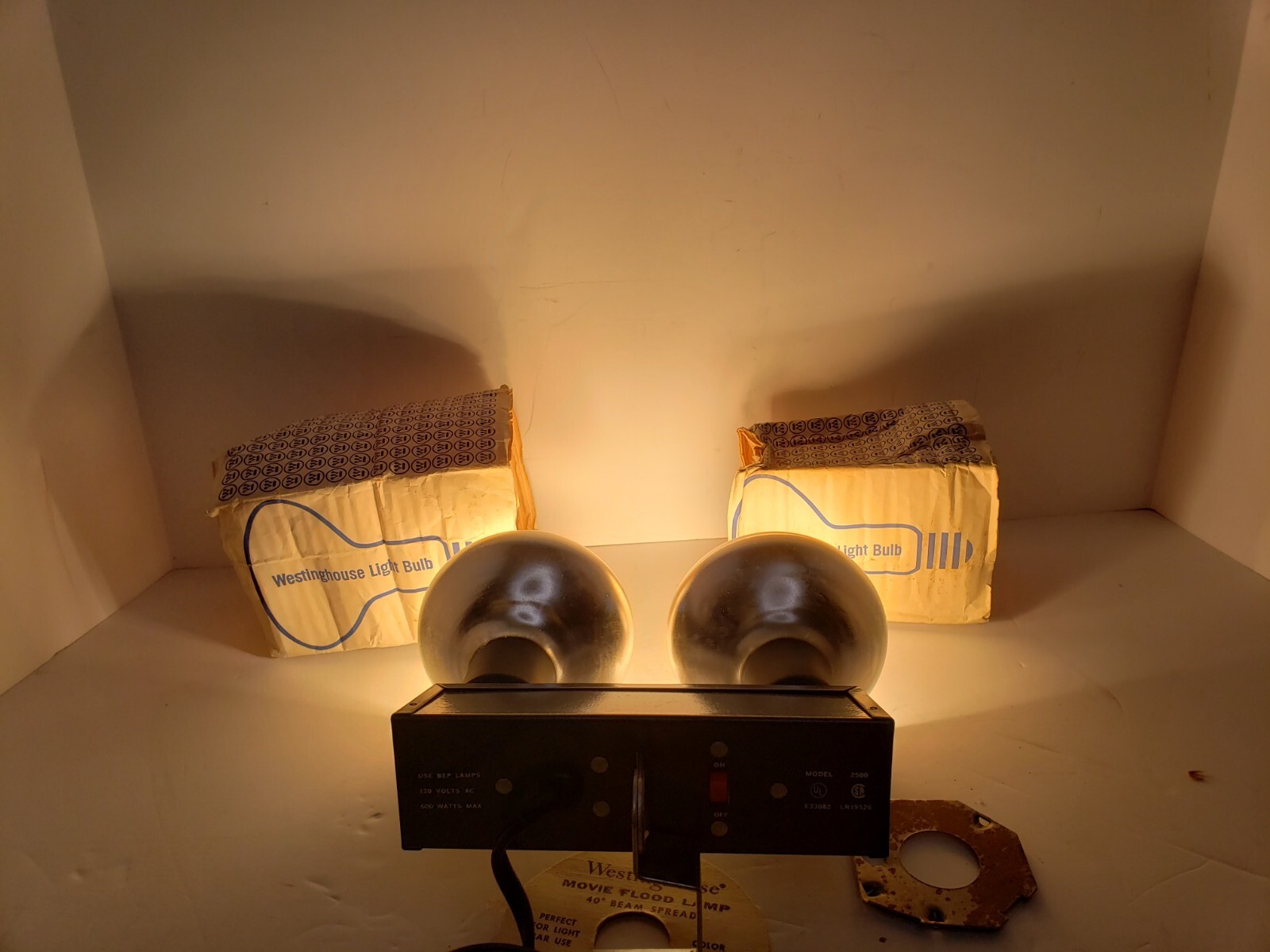 Vintage Flood Lamp Light Bar Movie Light
