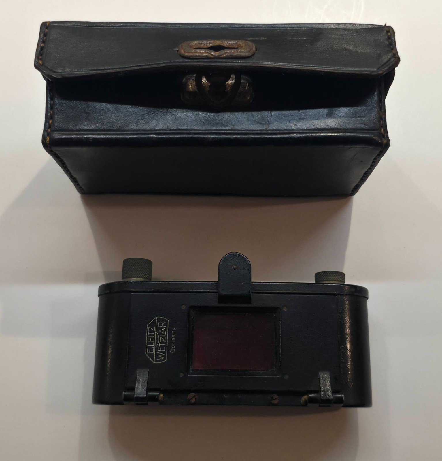 VINTAGE LEITZ / WEZTLAR ELDIA PRINTER WITH LEATHER CASE