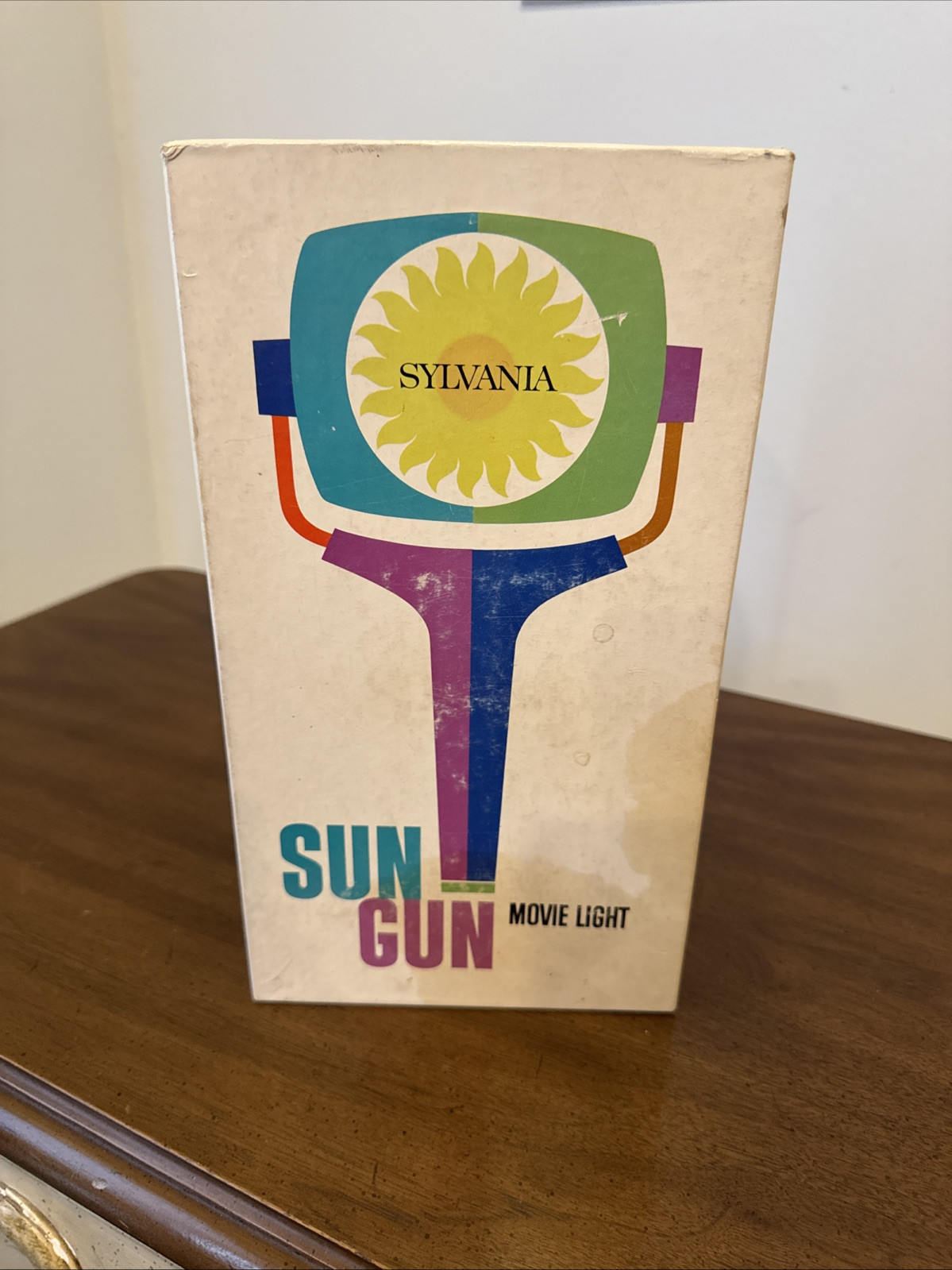 Sylvania Sun Gun Movie Light VINTAGE Old Time Set Studio Equipment Collectible