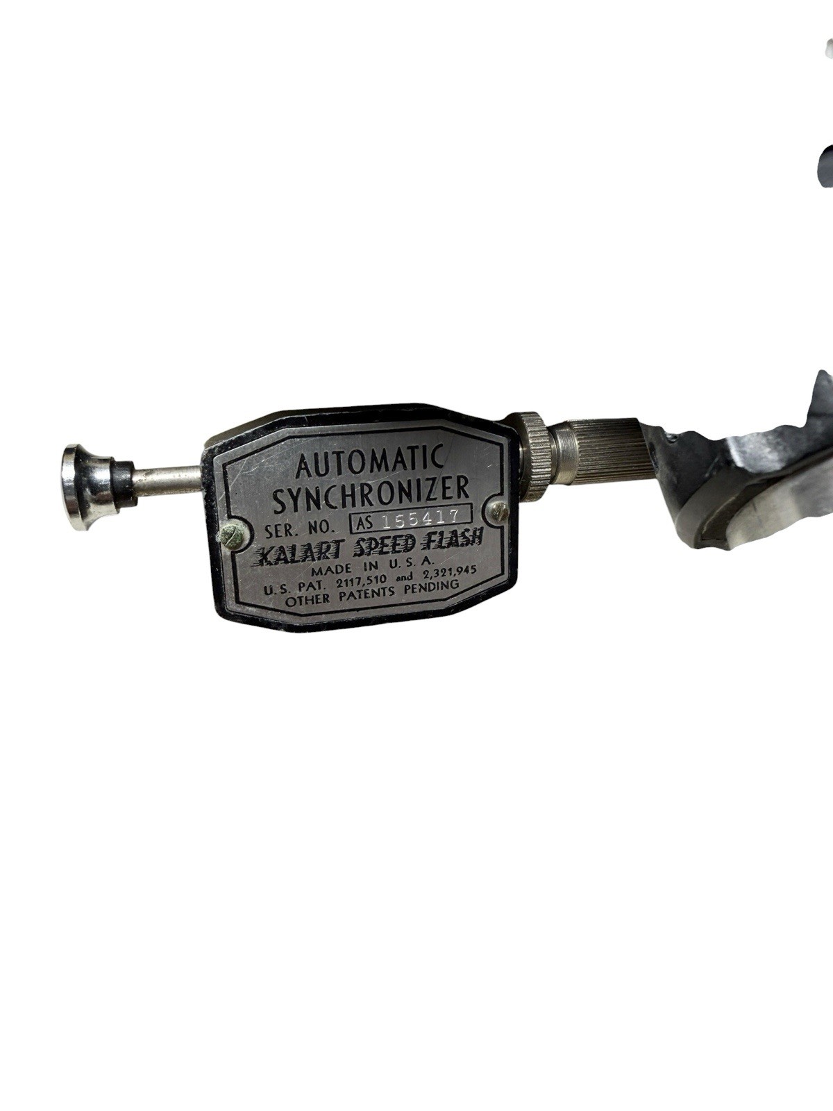 Kalart Master Automatic Speed Flash Synchronizer Vintage 1950 Press Camera USA